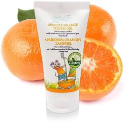 Naturissimo gyerek natúr fogápoló bio sárgabarack és narancs - fluoridmentes - 50 ml