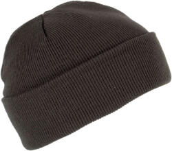 K-UP KP031 kötött duplafalu unisex sapka K-UP, Khaki-U (kp031kh-u)