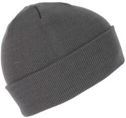 K-UP KP031 kötött duplafalu unisex sapka K-UP, Convoy Grey-U (kp031cvg-u)