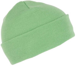 K-UP KP031 kötött duplafalu unisex sapka K-UP, Pistachio Green-U (kp031ps-u)