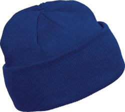 K-UP KP031 kötött duplafalu unisex sapka K-UP, Royal Blue-U (kp031ro-u)