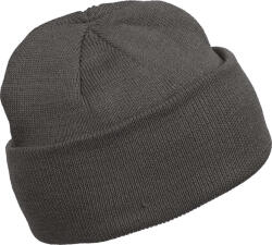K-UP KP031 kötött duplafalu unisex sapka K-UP, Grey-U (kp031gr-u)