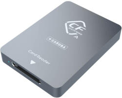 Caruba CFexpress A típusú memóriakártya olvasó USB 3.1 és USB-C csatlakozással (CR-CFE2) - caruba