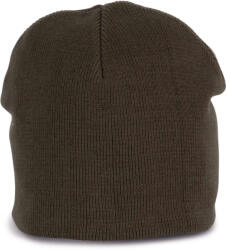 K-UP KP542 organikus pamut kötött sapka K-UP, Dark Khaki-U (kp542dkh-u)