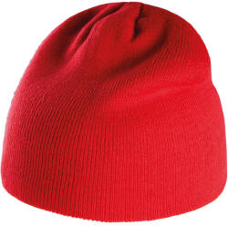 K-UP KP513 akril kötött sapka K-UP, Red-U (kp513re-u)