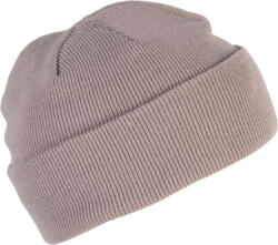 K-UP KP031 kötött duplafalu unisex sapka K-UP, Beige-U (kp031be-u)