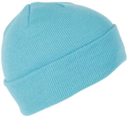 K-UP KP031 kötött duplafalu unisex sapka K-UP, Lagoon-U (kp031lag-u)