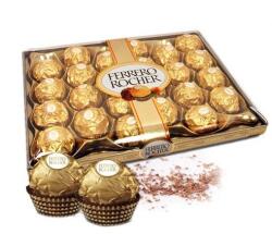 Ferrero Шоколадови бонбони Ferrero Rocher Диамант 300гр