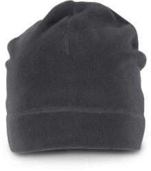 K-UP KP879 bordűrös polár sapka K-UP, Dark Grey-U (kp879dg-u)