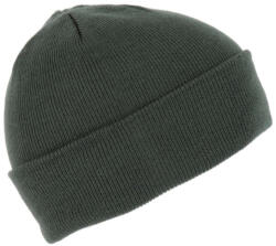 K-UP KP031 kötött duplafalu unisex sapka K-UP, Vintage Graphite-U (kp031vgp-u)