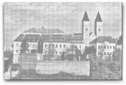  PontPöttyöző - Veszprém - Magyarország Méret: 40x60cm, Keretezés: Kartonlemezen, Szín: Fekete