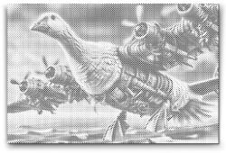  PontPöttyöző - Bombini Gusini Méret: 40x60cm, Keretezés: Műanyagtáblával, Szín: Fekete