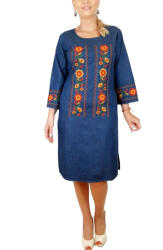 Ie traditionala Rochie Traditionala din denim Sanda 36