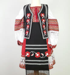 Ie Traditionala Set vesta si fote traditional Mira 2 - ( o vesta si 2 fote )