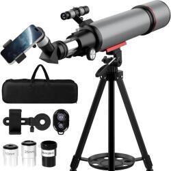 Aurosports Телескоп Aurosports 90/600 AZ, с чанта и адаптер за телефон (AMA-90600-bag)