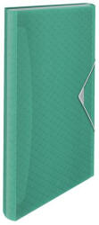 Esselte Harmonikamappa, A4, PP, 6 rekeszes, ESSELTE "Colour'Breeze", zöld
