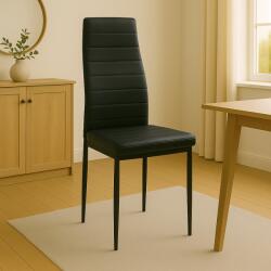 PAKKETO Scaun Parker, gri inchis, 42x48x98 cm (270-000002)