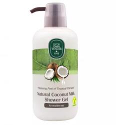 Eyüp Sabri Tuncer Gel de dus cu lapte natural de nuca de cocos, 600ml, Eyup Sabri Tuncer