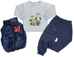 Baby 3 részes szett babáknak és gyerekeknek - Bikers Méret: 4 éves