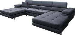  Coltar extensibil AMARETA U universal gri, 350x202/202x70/90 cm (0000362842)
