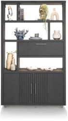  Etajera Pavie stejar 125/42/215 cm (46517-CBL) Biblioteca
