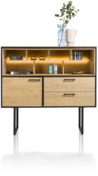  Comoda semi-inaltime Belo stejar 140/45/130 cm (45690-BNL) Comoda