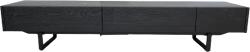  Comoda TV Hennessy neagra 237/46/45, 5 cm (HH40)