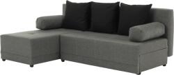  Coltar extensibil Mexx stanga gri-negru, 203/140/75 cm (0000186801)