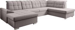  Coltar extensibil OREO U gri-bej Taupe dreapta, 320x202/155x88/103 cm (0000362549)