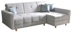  Coltar extensibil HAKAN dreapta gri deschis-mentol, 238/146/94 cm (0000240540)