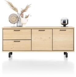  Comoda Ridgefield stejar 190/42/80 cm (46347-NAT) Comoda