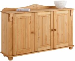  Comoda lemn masiv Adele natur 140/35/90 cm (12898708) Comoda