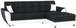 Coltar extensibil MARUTI dreapta alb-negru, 250/83/160 cm (0000096985)