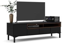  Comoda TV Inosign Roomers negru/nuc 155, 7/48, 3/48, 2 cm (35587439)