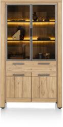  Vitrina Delmonte stejar 110/42/195 cm (46970-NAT) Vitrina