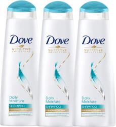 Dove Sampon par uscat Dove Daily Moisture, 3 buc x 400 ml (12192)