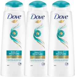 Dove Sampon par uscat Dove Daily Moisture 2in1, 3 buc x 400 ml (29027)