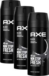 AXE Black, deodorant spray barbati, 3 buc x 150 ml (47640)