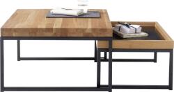  MCA furniture Set 2 masute de cafea Lubao 65/65/38 cm (54267453) Masa de cafea