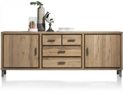  Comoda Vitoria lemn masiv stejar 210/85/42 cm (38950-RGR) Comoda