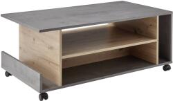  Masuta de cafea Harvey gri beton/stejar 108/43/60 cm (63044167) Masa de cafea