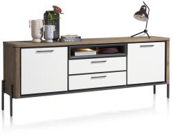  Comoda Shirley stejar/alb 210/45/80 cm (40856-BAI) Comoda