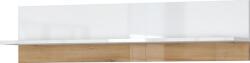  Polita de perete Vida alb-lucios 140/22/32 cm (12852758) Raft