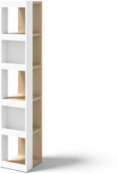  Raft Ella alb/stejar 40/34/188 cm (26150261) Raft