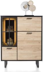 Comoda semi-inaltime Avalon stejar 120/42/150 cm (42489-NAT) Comoda