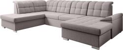  Coltar extensibil OREO U gri-bej Taupe stanga, 320x202/155x88/103 cm (0000362548)