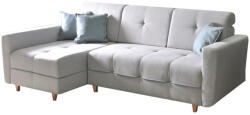  Coltar extensibil HAKAN stanga gri deschis-menta, 238/94/146 cm (0000238002)