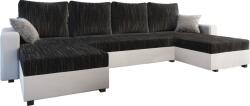  Coltar TRIPOLIS universal negru/alb/gri, 350x161x70/80 cm (0000362551)