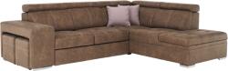  Coltar extensibil LANZA dreapta maro-violet, 275/220/85 cm (0000210944)