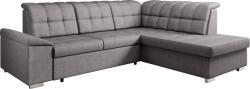  Coltar extensibil OREO gri-maroniu dreapta, 260x202x88/103 cm (0000362544)